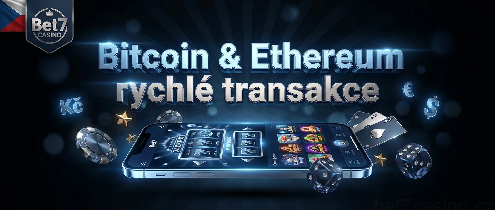 Bitcoin & Ethereumrychlé transakce